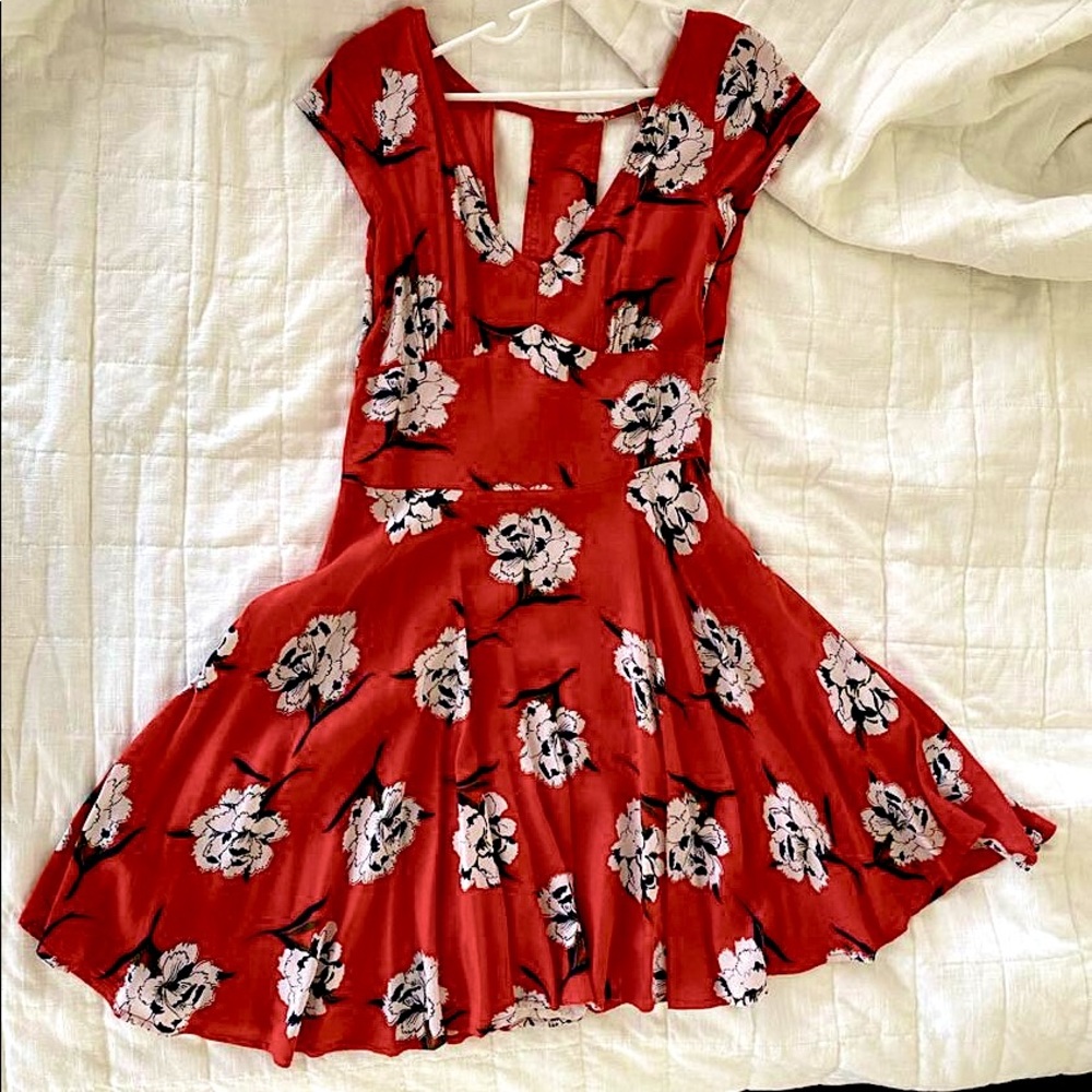 Abercrombie & Fitch Red Dress XS